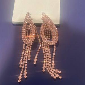 VINTAGE Wayerfall Art Deco Earrings